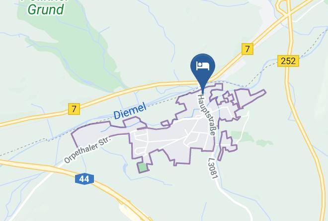 Waldeck Frankenberg - Landhotel Kussmann Maps