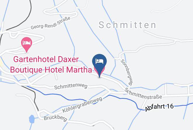 Zell Am See - Boutique Hotel Martha Maps