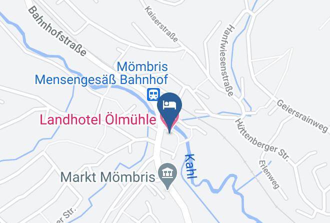 Aschaffenburg - Landhotel Olmuhle Maps