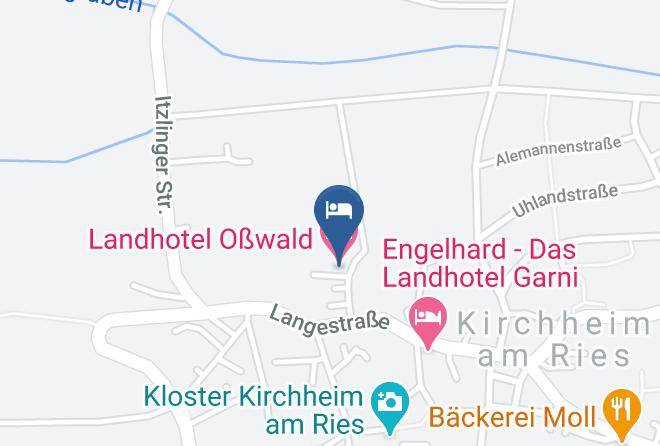 Ostalbkreis - Landhotel Oswald Maps