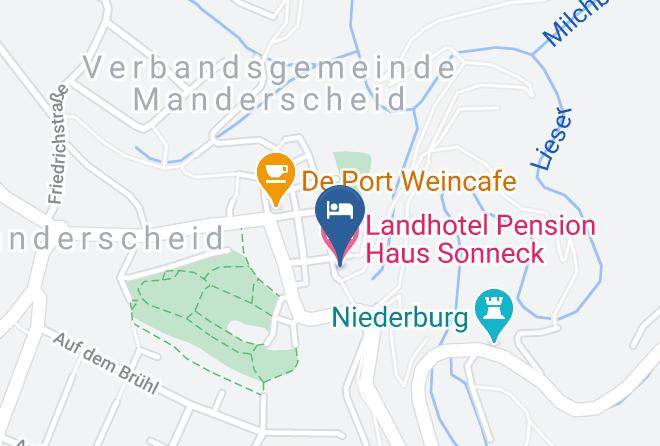 Bernkastel Wittlich - Landhotel Pension Haus Sonneck Maps
