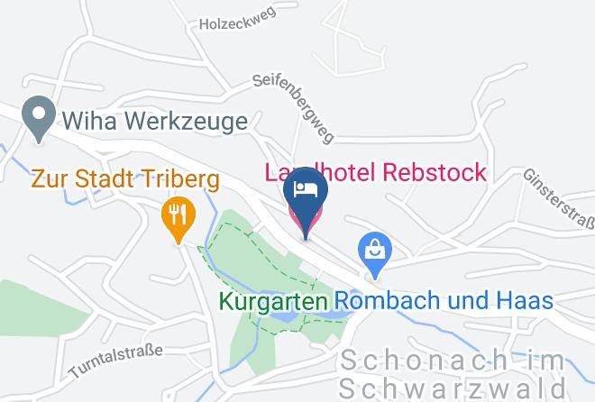 Schwarzwald Baar Kreis - Landhotel Rebstock Maps