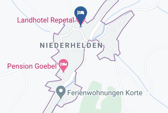 Olpe - Landhotel Repetal Maps