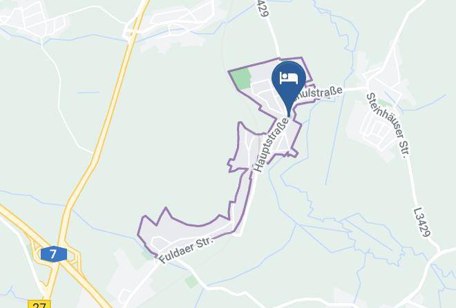 Fulda - Landhotel Restaurant Countrypub Rhonblick Maps