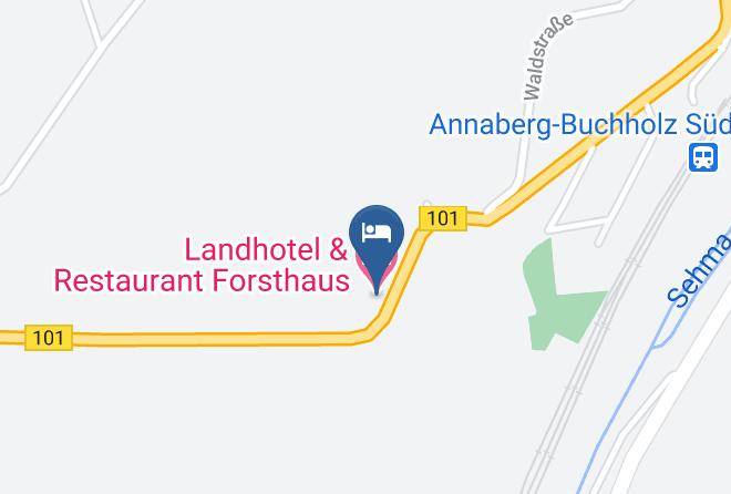 Erzgebirgskreis - Landhotel & Restaurant Forsthaus Maps