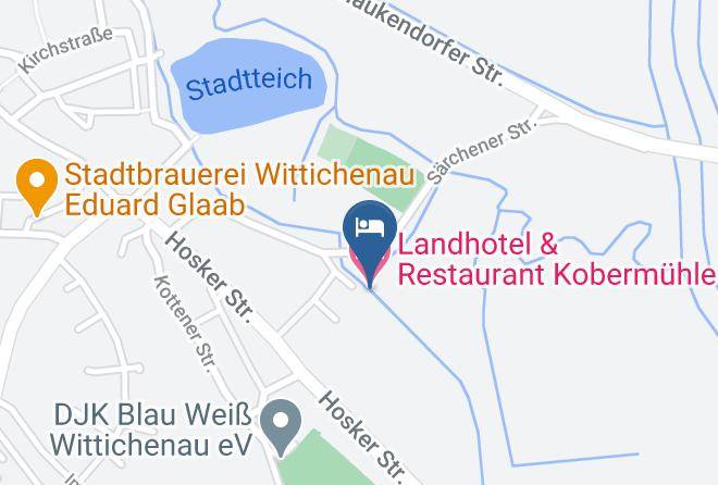 Landhotel & Restaurant Kobermuhle Map