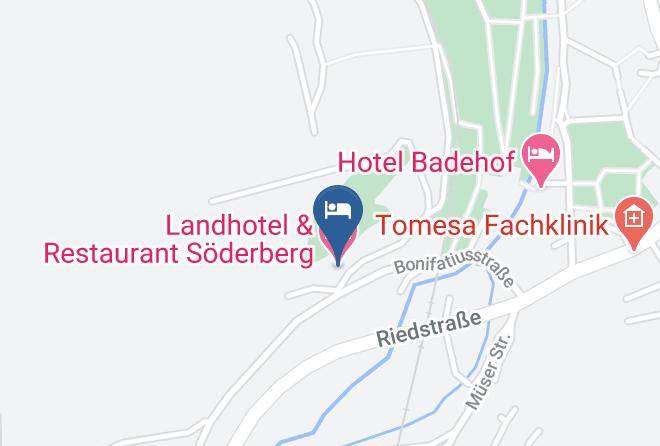 Fulda - Landhotel & Restaurant Soderberg Maps