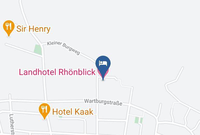 Rhon Grabfeld - Landhotel Rhonblick Maps