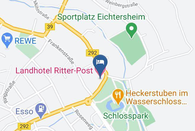 Rhein Neckar Kreis - Landhotel Ritter Post Maps