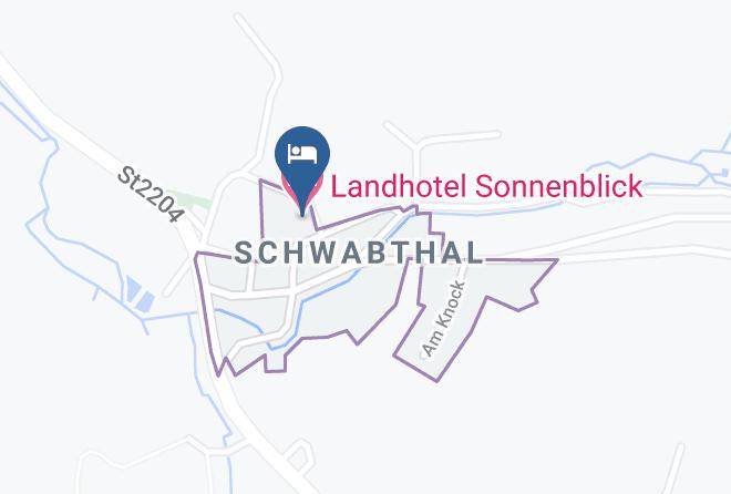 Lichtenfels - Landhotel Sonnenblick Maps