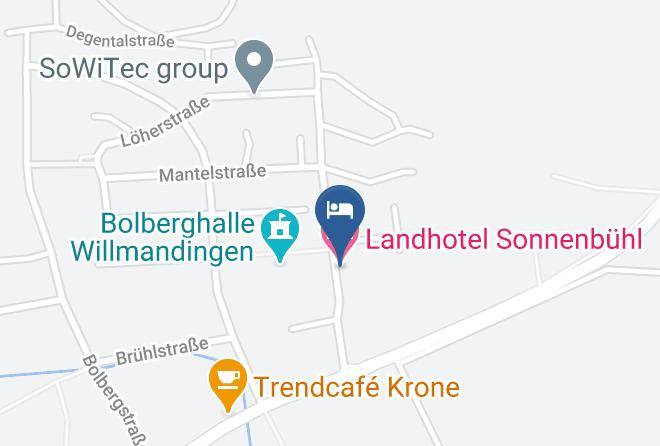 Reutlingen - Landhotel Sonnenbuhl Maps