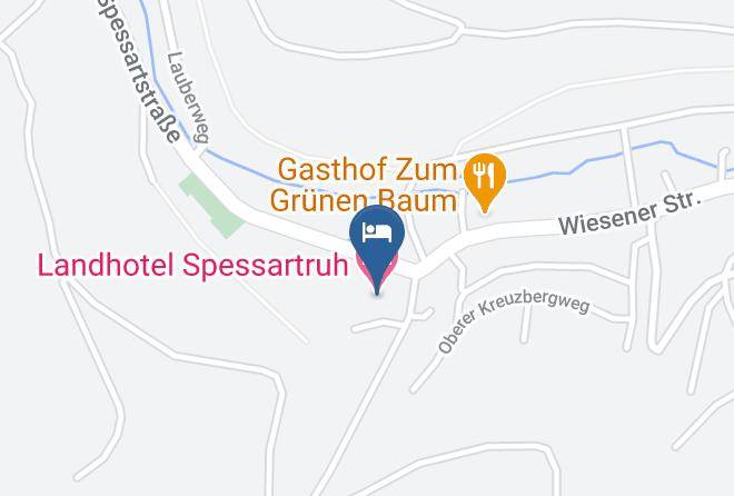 Main Spessart - Landhotel Spessartruh Maps
