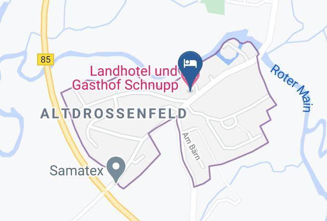 Kulmbach - Landhotel Und Gasthof Schnupp Maps
