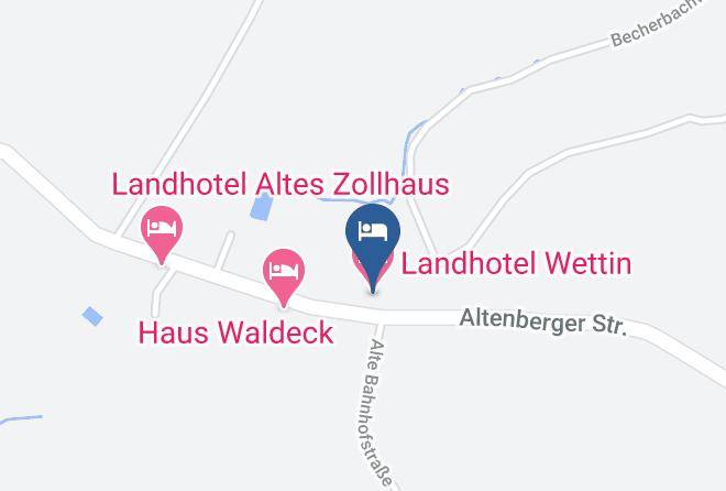 Landhotel Wettin Map