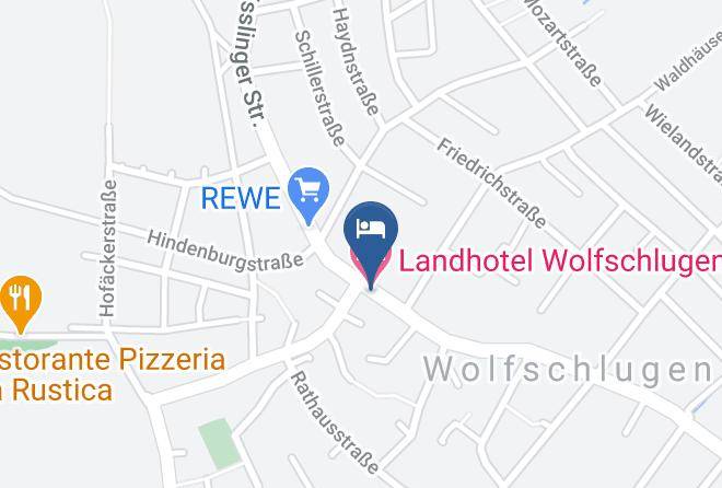 Esslingen - Landhotel Wolfschlugen Maps