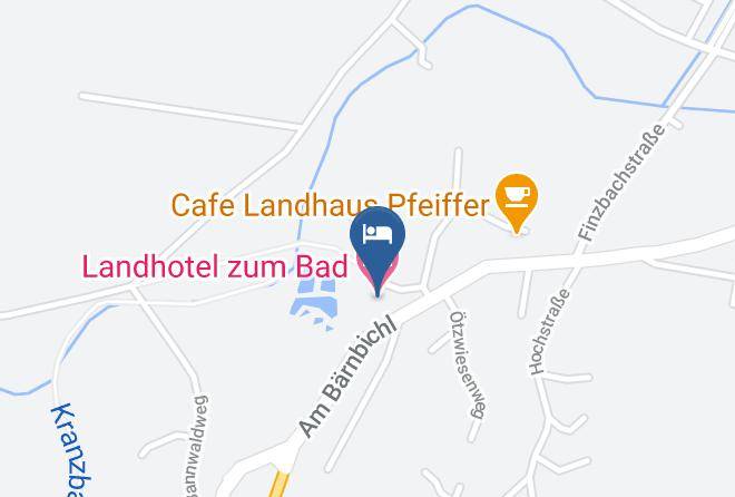 Garmisch Partenkirchen - Landhotel Zum Bad Maps