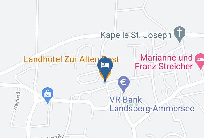 Landsberg Am Lech - Landhotel Zur Alten Post Maps