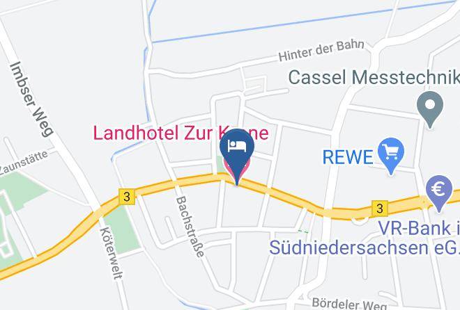 Gottingen - Landhotel Zur Krone Maps