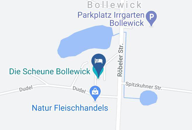 Mecklenburgische Seenplatte - Landhotel Zur Scheune Maps
