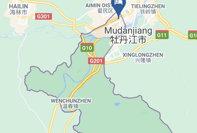 Mudanjiang - Landi Express Business Hotel Maps