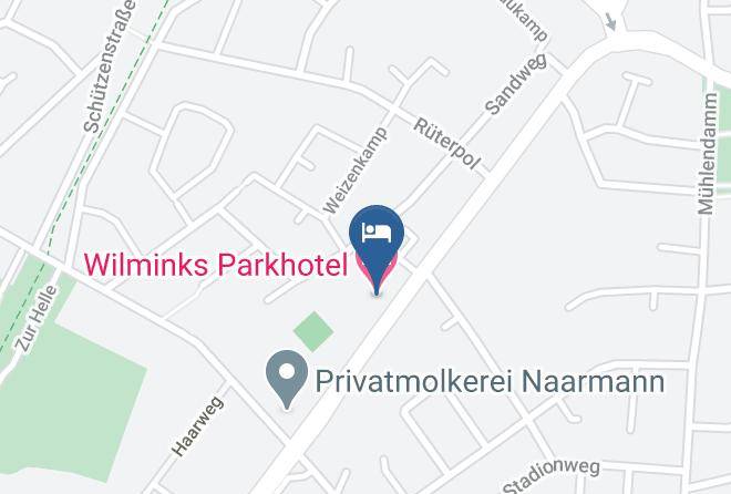 Wilminks Parkhotel Map