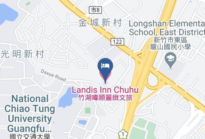 Hsinchu City - Landis Inn Chuhu Maps