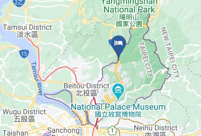Huagang Shih Lin District - Landis Resort Yangmingshan Maps