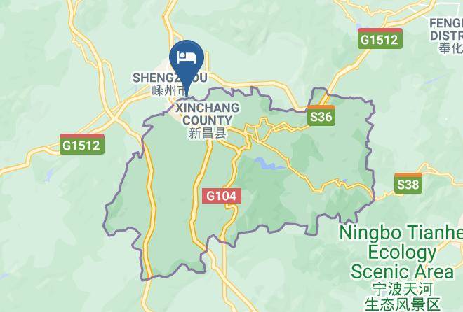 Shaoxing - Landison Hotel Xinchang Maps