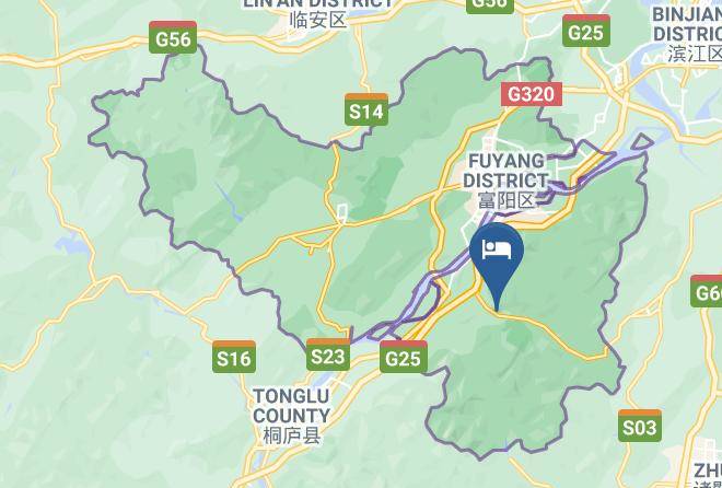 Landison Longmen Resort Hangzhou Map