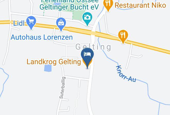 Schleswig Flensburg - Landkrog Gelting Maps