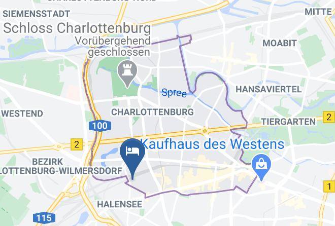 Stadt Berlin - Landmark Eco Hotel Maps