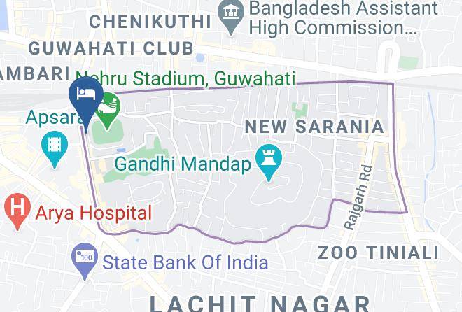 Guwahati - Landmark Hotel Maps
