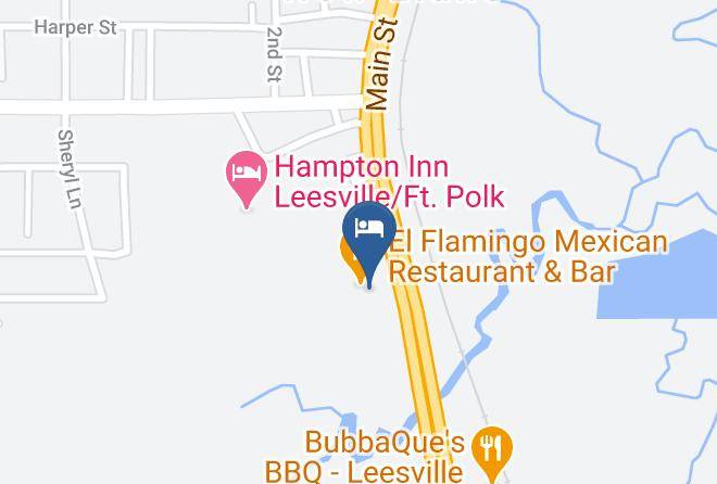Vernon Par - Landmark Hotel Leesville Maps