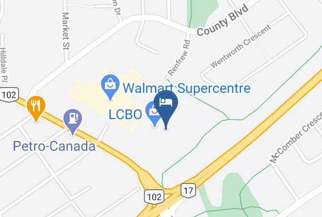 Thunder Bay - Landmark Hotel Maps