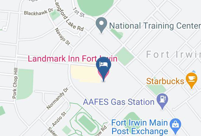 San Bernardino - Landmark Inn Fort Irwin Maps