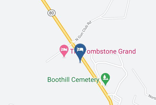 Cochise - Landmark Lookout Lodge Tombstone Maps
