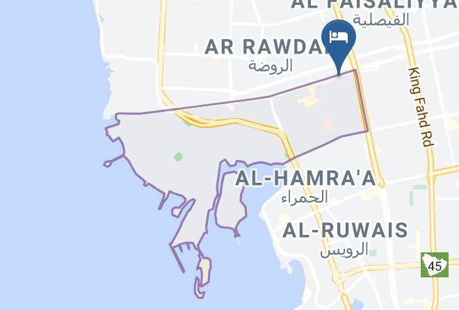 Jeddah - Landmark Suites Maps