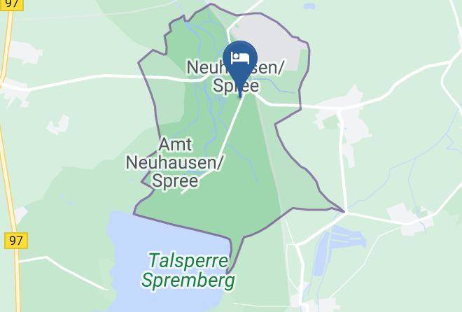 Spree Neise - Landpension Germania Maps