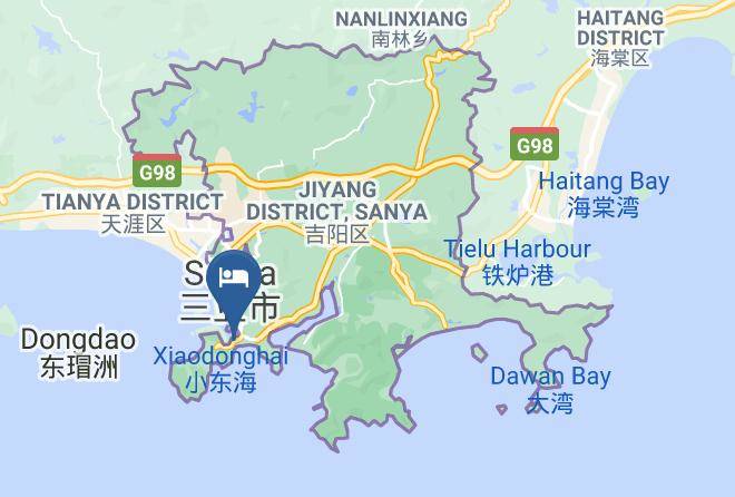 Sanya - Landscape Beach Hotel Maps
