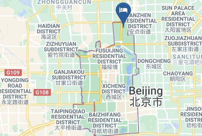 Xicheng District - Landscape Holiday Hotel Beijing Maps