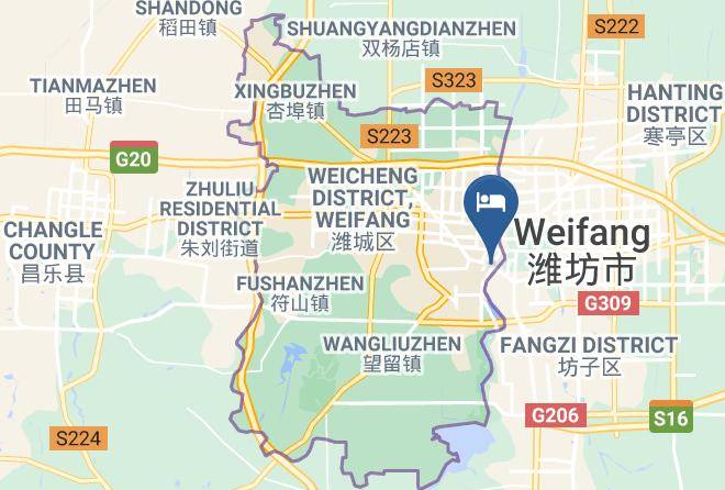 Weifang - Landun Hotel Maps