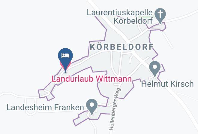 Bayreuth - Landurlaub Wittmann Maps