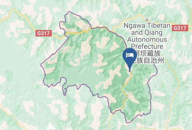 Aba Zangzu Qiangzu Aut Prefecture - Lanfeng Hotel Maps