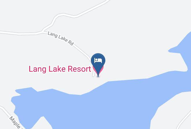 Sudbury - Lang Lake Resort Maps