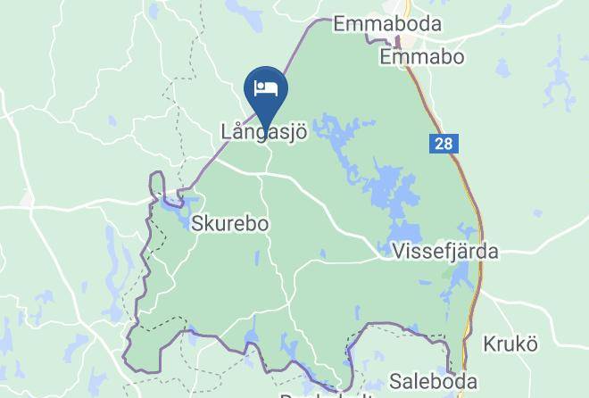 Emmaboda - Langasjo Vandrarhem S T F Maps