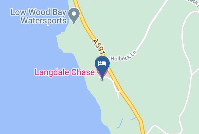 Langdale Chase Hotel Map