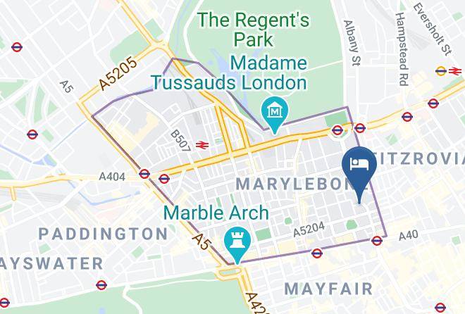 London - The Langham London Maps