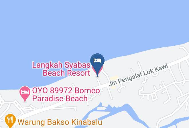 Langkah Syabas Beach Resort Map