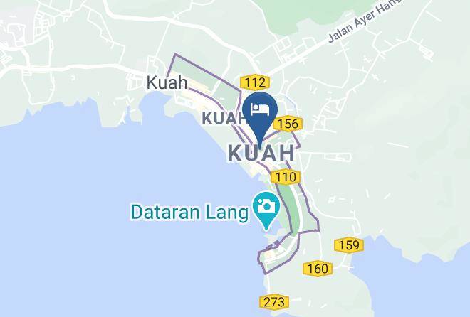 Langkawi Milvus Hotel Map