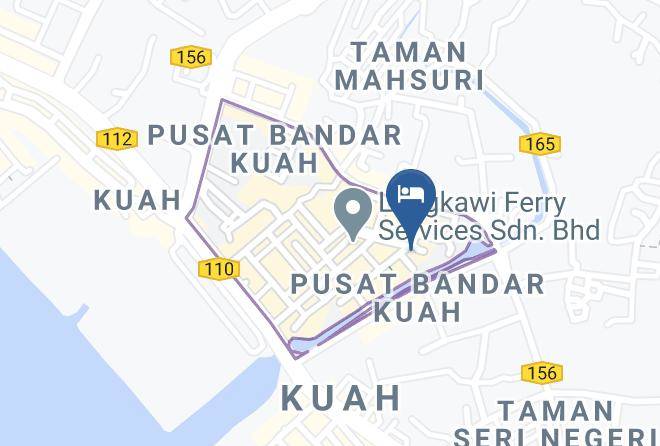 Langkawi Uptown Hotel Map